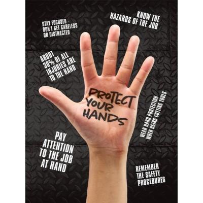 safety hands poster protect banners posters safetycal