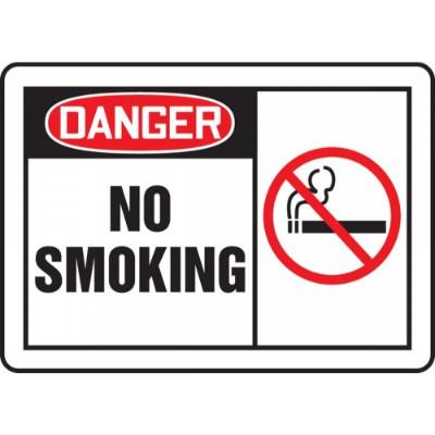 Danger - No Smoking (Symbol) OSHA Smoking Control Sign | SAFETYCAL, INC.